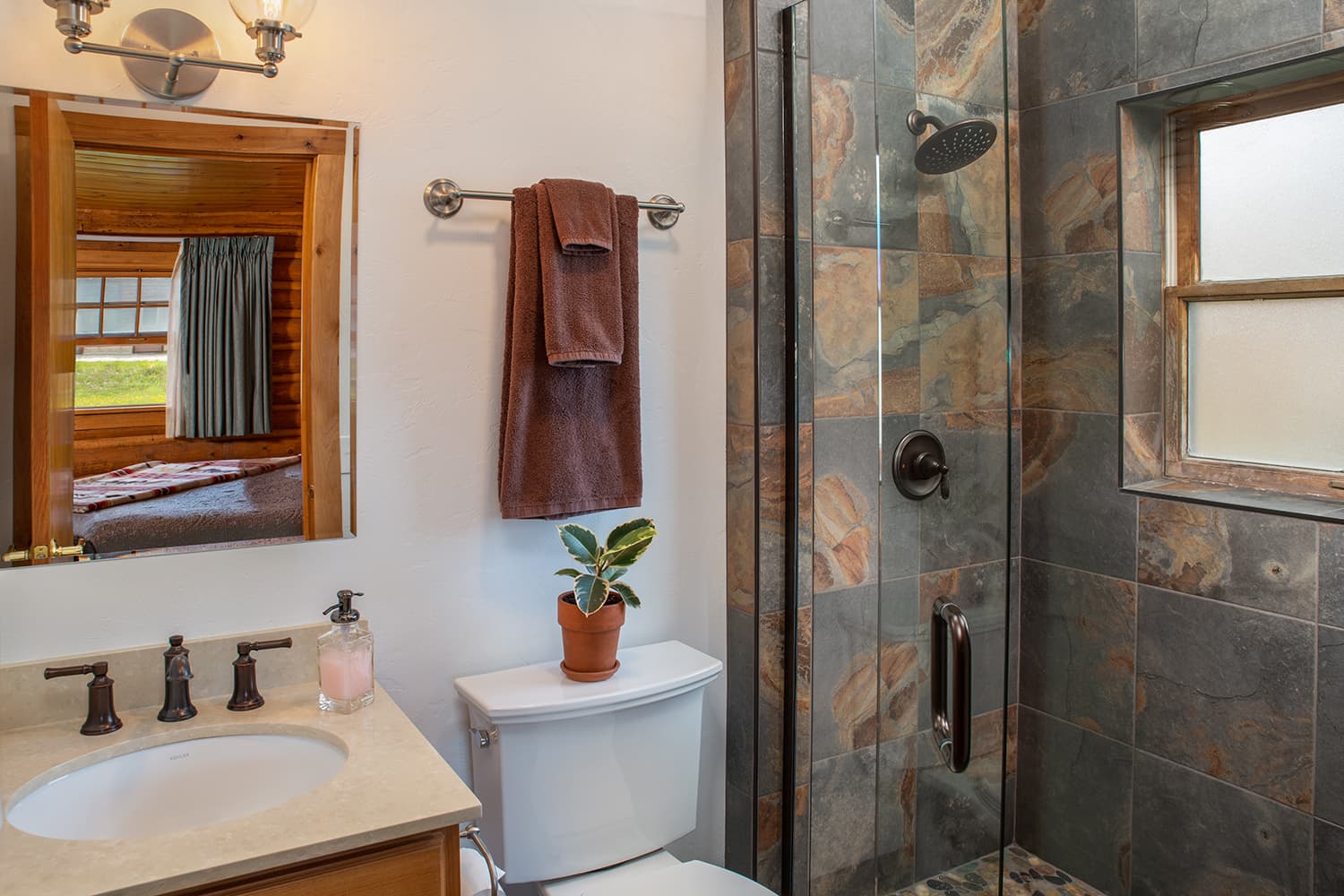 private bathroom